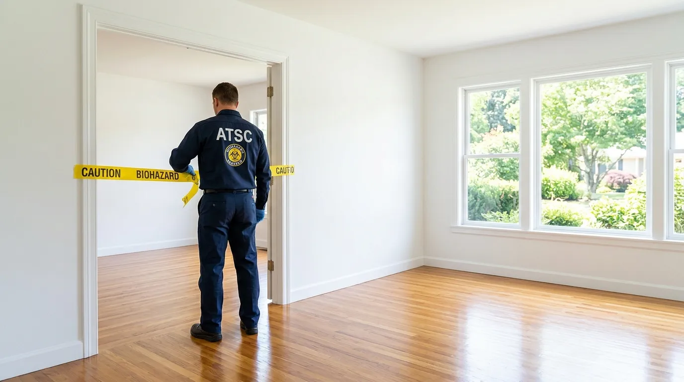 Certified biohazard cleanup crew performing Decomposition Cleanup in Vestavia Hills