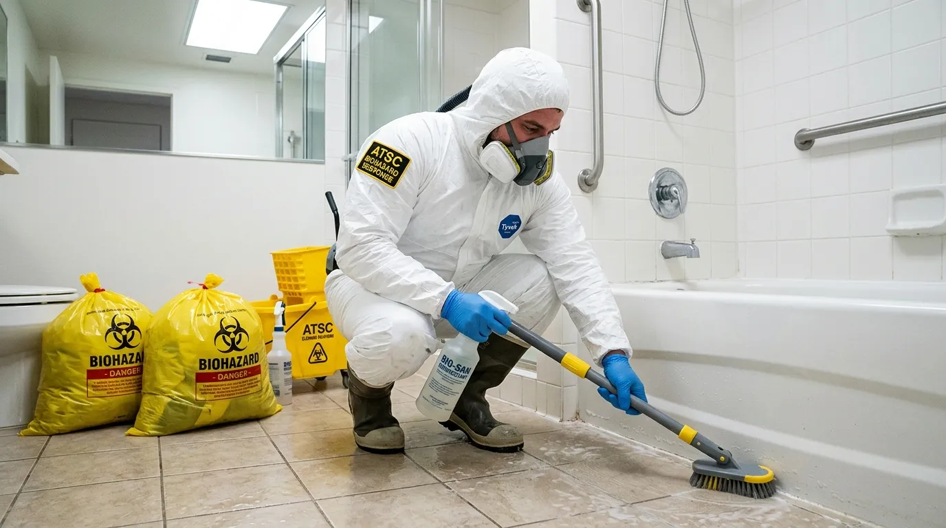 Decontamination equipment deployed for Blood Cleanup in Vestavia Hills